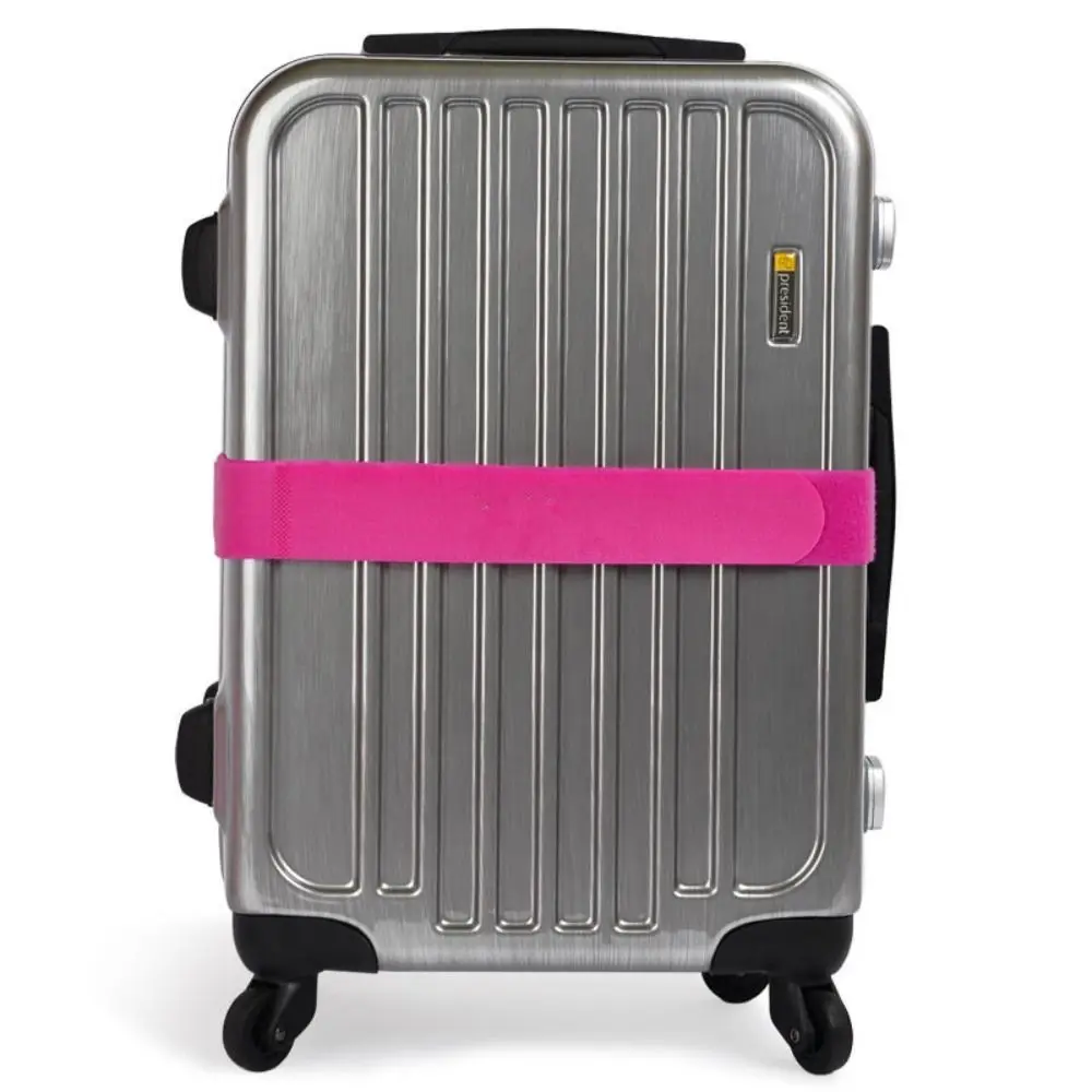 Cuerda para atar equipaje de viaje, banda elástica antipérdida, correas seguras ajustables para equipaje, cinturones de equipaje fijos, accesorios de viaje - imagen 5