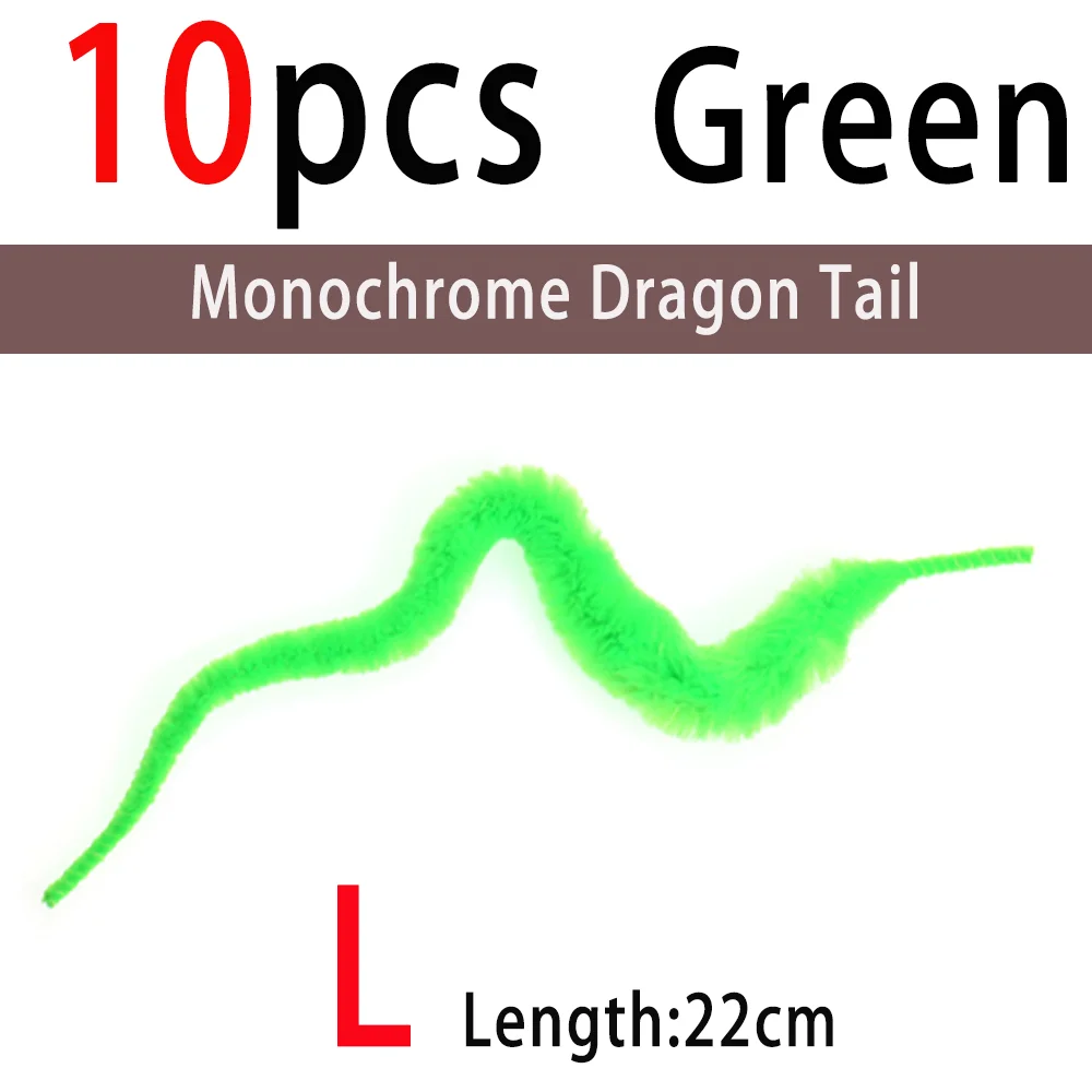 L 10pcs Green