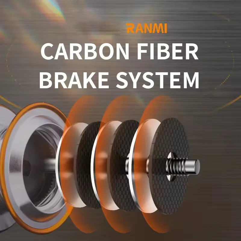 Carretes de pesca giratorios RYOBI RANMI SEA FEATHER serie 1000-8000 agua salada 5 + 1BB 5,0:1/5,1: 1 10kg carrete de barco oceánico para pesca en el mar - imagen 5