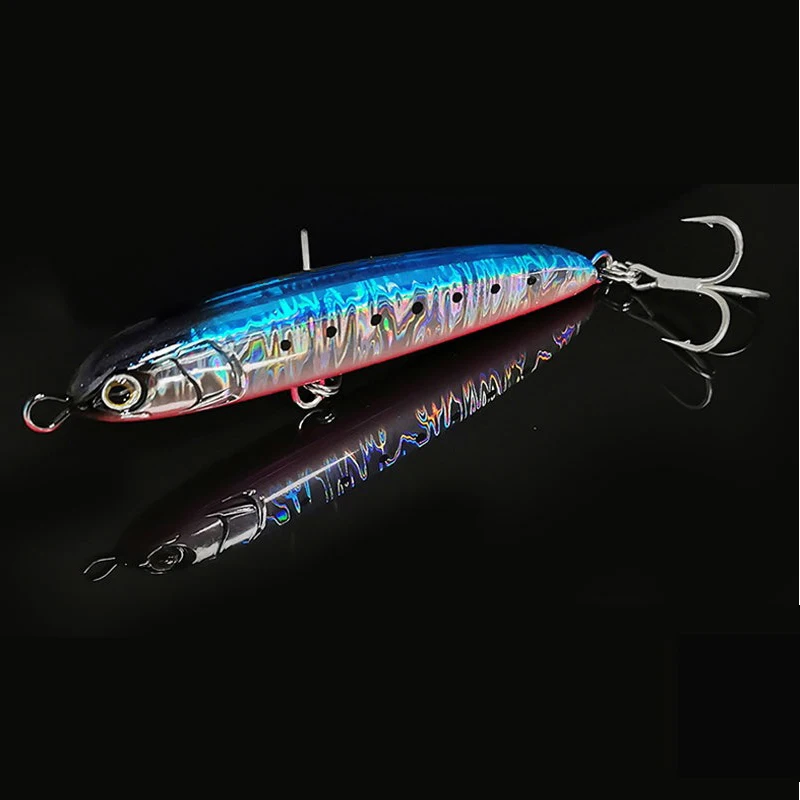 KMRESA señuelo tipo lápiz hundidor agua salada Kingfish Amberjack - imagen 4