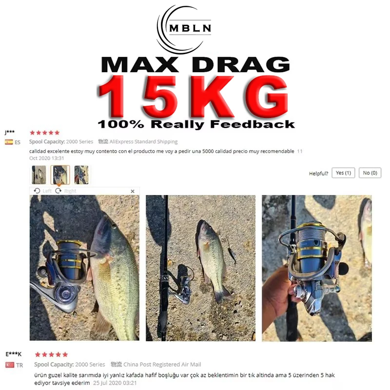 VWVIVIDWORLD, alta calidad, carretes de pesca de agua salada, doble carrete, carrete giratorio, engranaje de aleación, carrete de aleación, brazo de Metal, carrete de fundición - imagen 3