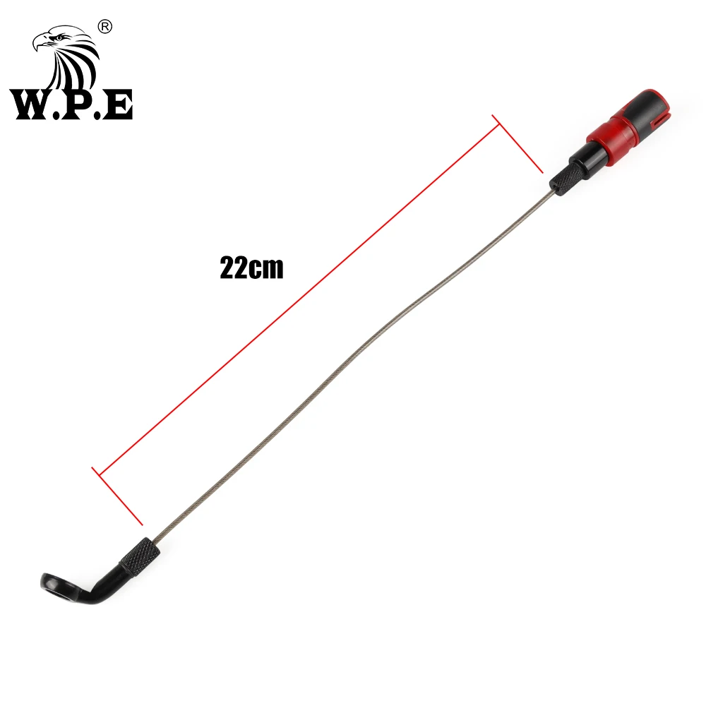 W.P.E 1 Uds. Swinger de pesca de carpa Multicolor alimentador de pesca de carpa alarma de cebo Swinger indicador LED aparejos electrónicos para peces - imagen 3