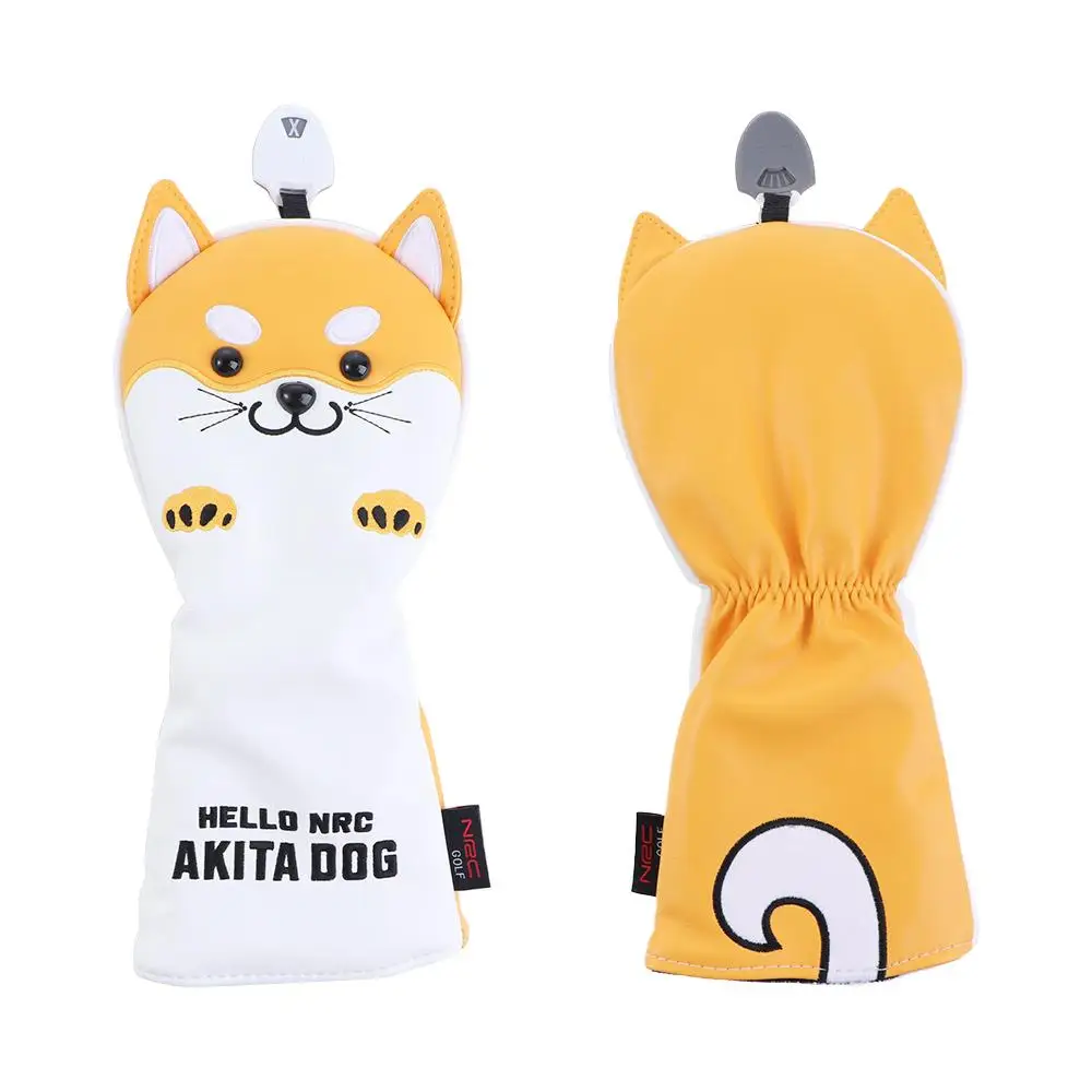 Cubierta de madera para Putter de Golf Fairway, etiqueta para Conductor, cubierta de cabeza de palo de Golf, cubiertas de cabeza de madera - imagen 4