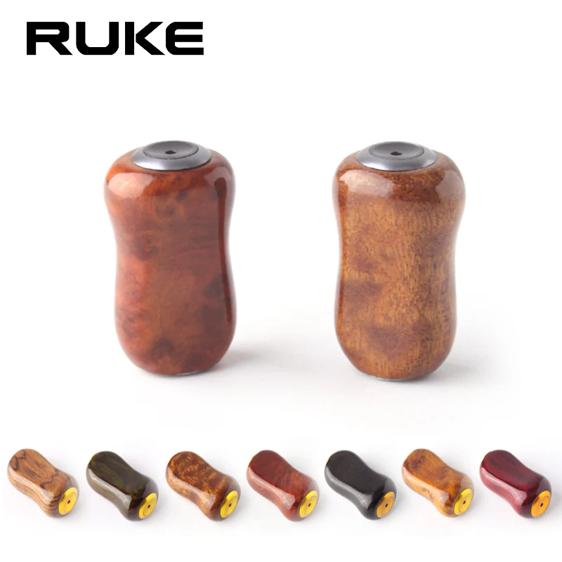 Perillas de carrete Ruke en palisandro – Mango de madera