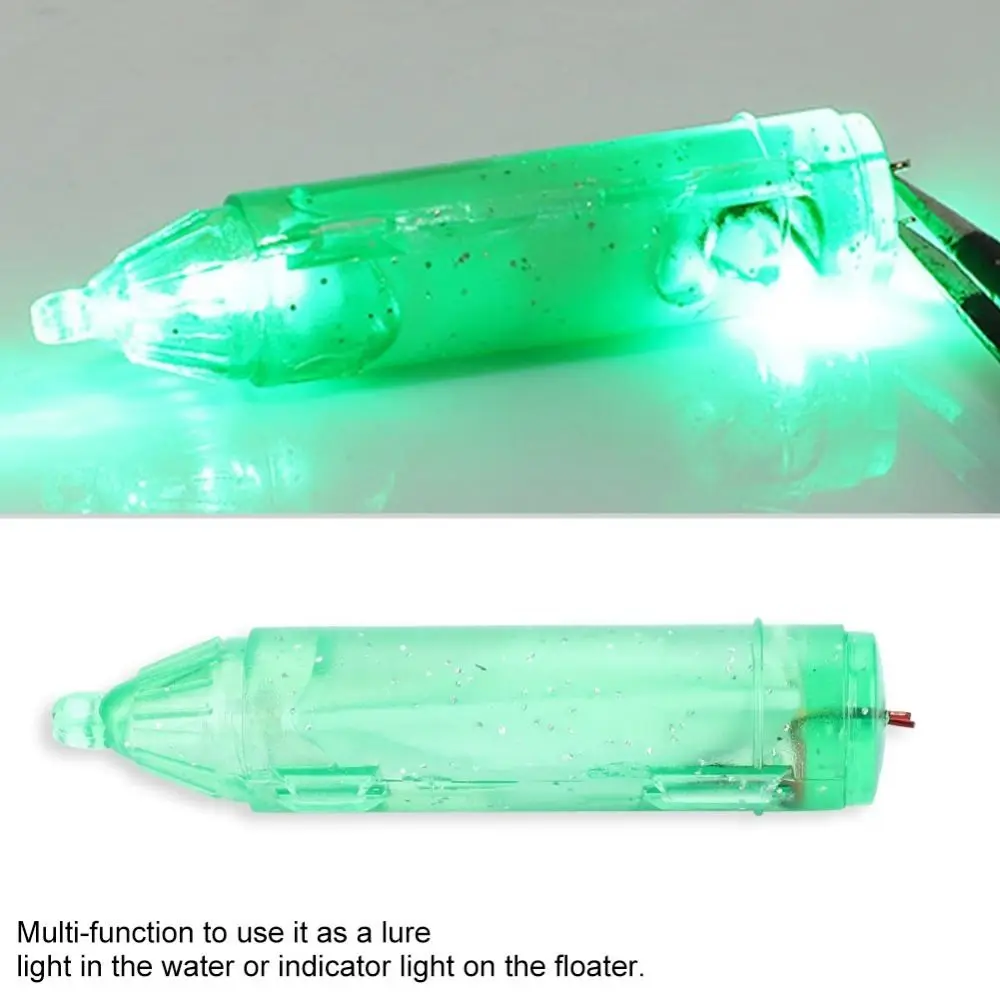 Mini luz LED portátil para pesca, 6cm, 8g, 4 colores, lámpara para pesca submarina, luz impermeable para pesca de calamar, pesca en aguas profundas - imagen 4
