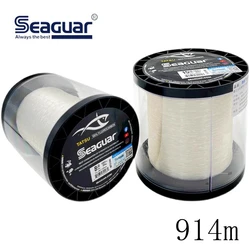Línea de pesca de fluorocarbono Original Seaguar TATSU 100% línea de carbono japonesa 183m/914m 6LB/8LB/10LB/12LB/15LB/20LB/22LB/25LB