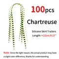 100pcs chartreuse