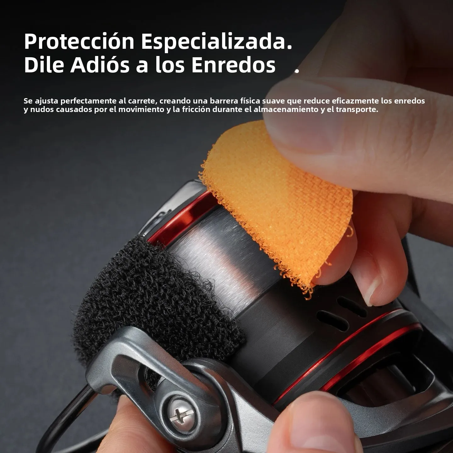 Cinturón portacarretes ajustable con protección de sedal para niños – 2 uds - imagen 5