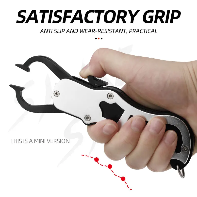 Empuñadura de pesca portátil de aleación de aluminio, herramientas de pesca, 3 tamaños, 20kg - imagen 2