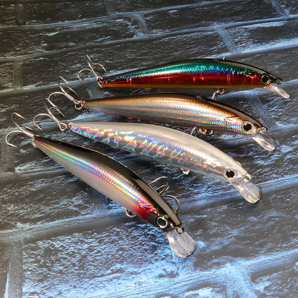 GOBAI Minnow Wobbler – Señuelo artificial para lubina y depredadores - imagen 4
