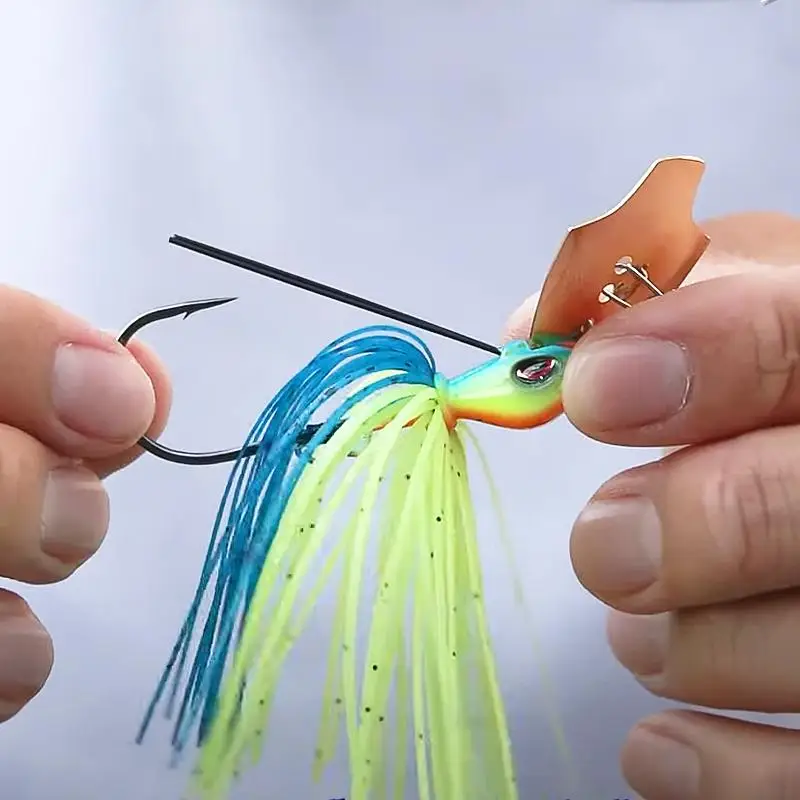 Japón OSP Luerwater placa de retención JIG vibración Anti-colgante capa de natación completa hoja de METAL cebo de Metal 10,5/14 - imagen 5