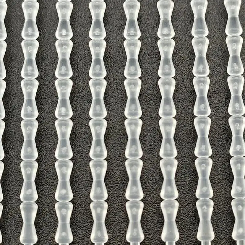 10 tarjetas/lote, 1000 Uds., topes de pelo para pesca de carpa, cebo Boilie, forma de mancuerna, topes de pesca pequeños, topes de carpa - imagen 3