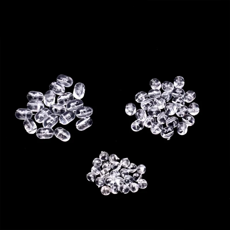 100 Uds. Pesca inteligente frijol claro grupo de pesca gancho de amarre rama cuenta cruzada 0,18 0,22 0,23 0,31 0,39 pulgadas cuenta cruzada - imagen 5