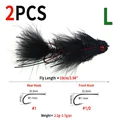 2PCS Black L
