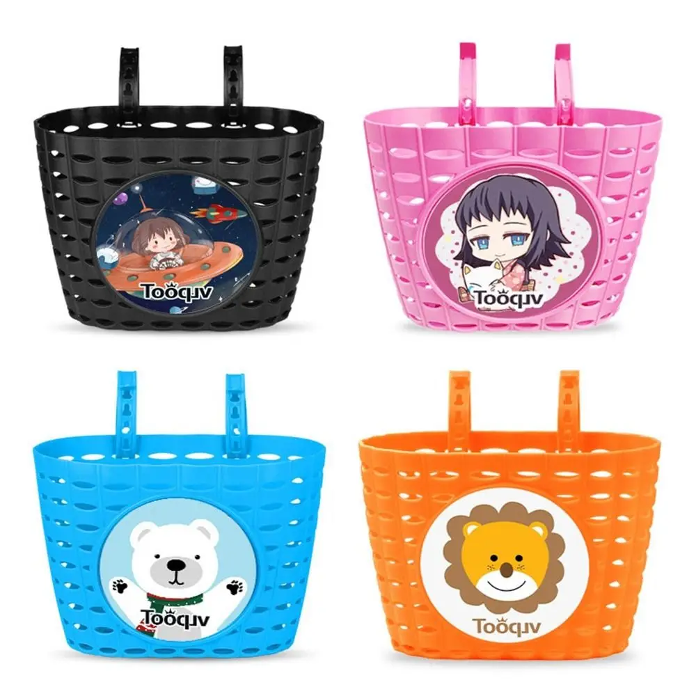 Cesta scooter multicolor infantil de dibujos animados para manillar - imagen 2