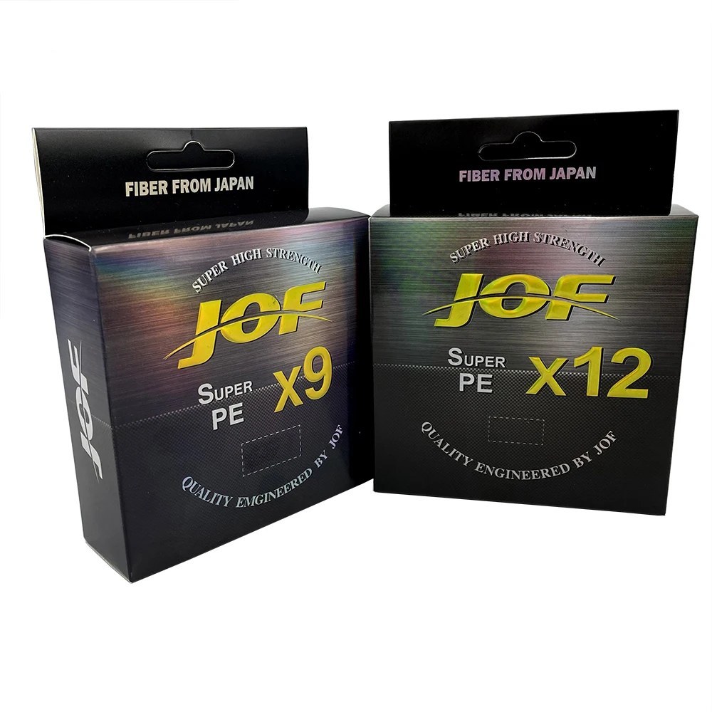 JOF-sedal de pesca trenzada X12 X9 PE, superfuerte, 9/12 hebras, multifilamento, 500M, aparejos de pesca en agua salada - imagen 5