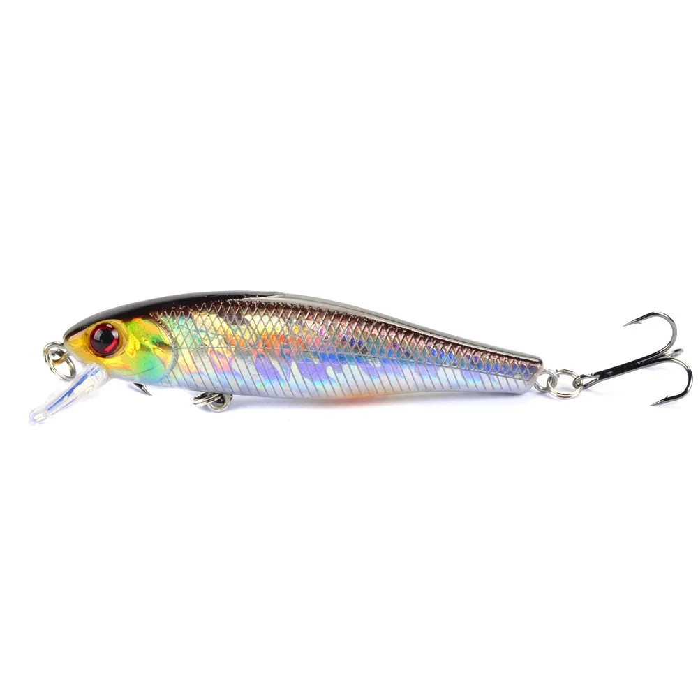 Detalle del señuelo swimbait con anzuelos triples de acero al carbono