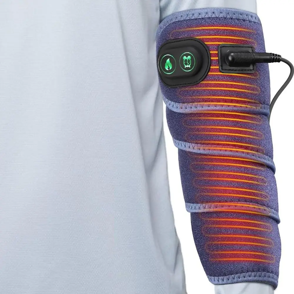 Almohadilla calefactora portátil de 3 configuraciones de tiempo, 4 niveles de calefacción, almohadilla calefactora eléctrica, área calefactora grande, uso multifuncional - imagen 2