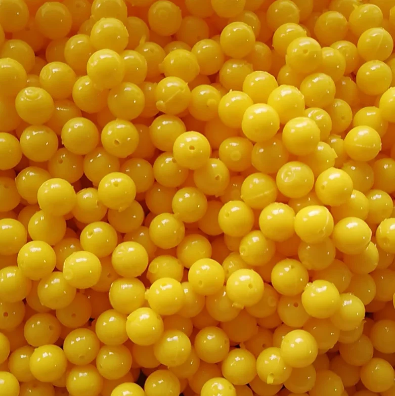 Cebo flotante de pesca suave, cuentas biónicas artificiales de 100 piezas, accesorios de Luya de maíz, productos de señuelos para aparejos de pesca completo - imagen 2