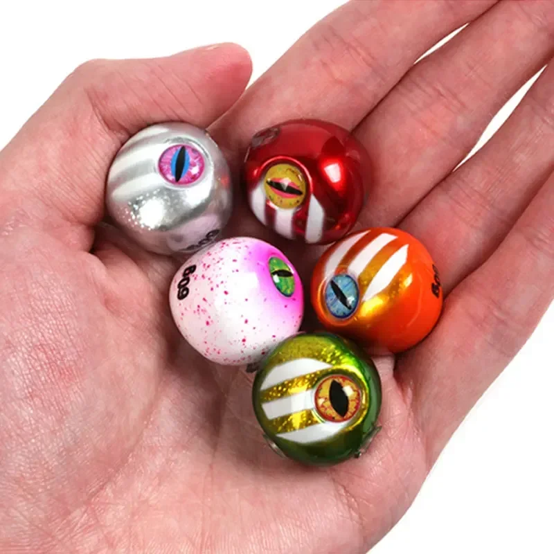 5 unids/caja Tenya Kabura Pesca Inchiku deslizador 60g 80g 100g cabeza de plantilla de Metal Leurre pulpo con falda plomo Jigging Japón señuelo de Pesca - imagen 3