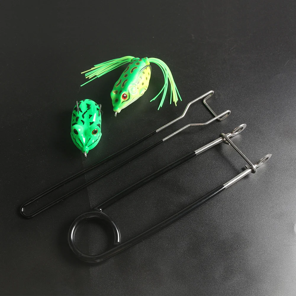 2 unids/set esparcidor de boca de pescado de acero inoxidable, herramienta removedora de anzuelos, extractor de anzuelos de pesca, accesorios LA - imagen 3