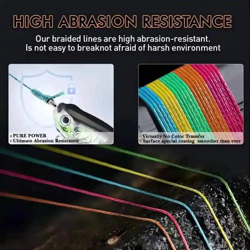 Línea de pesca trenzada X16, sedal de PE supersuave de 300m/500m, multifilamento de 22LB a 80lb, para agua dulce y saladapesca accesorios de pesca pesca accesorio pesca accesorios mar hilo trenzado pesca hilo de pesca - imagen 4