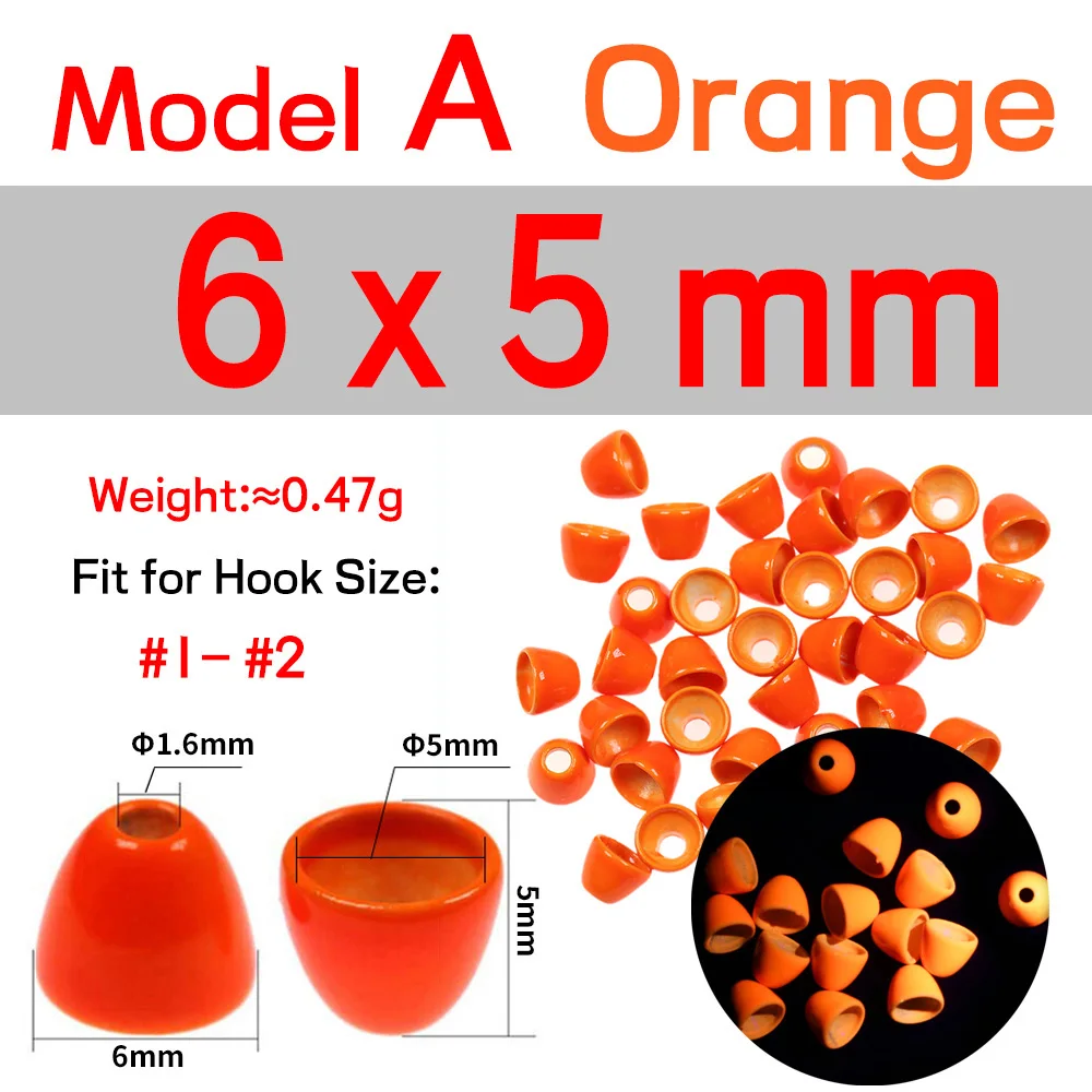 20 Orange 6X5mm A
