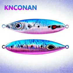 Señuelo Jigging Vertical metálico luminoso resistente – Pesca offshore