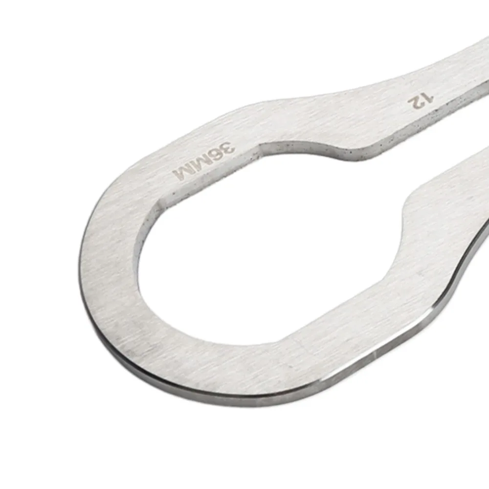 Llave de soporte inferior de acero inoxidable duradera, herramienta de extracción BB multifunción de 252mm, herramienta de soporte inferior de bicicleta plateada, reparación de bicicletas