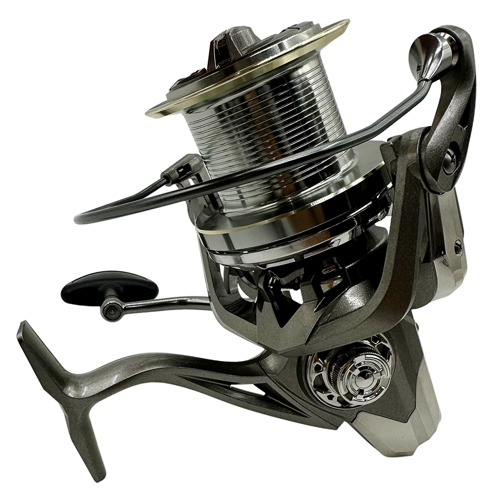 Carretes de pesca giratorios grandes y duraderos de 20KG de arrastre máximo, carrete de pesca de carpa de agua dulce y salada NGK 8000/9000/10000/12000/14000 - imagen 3