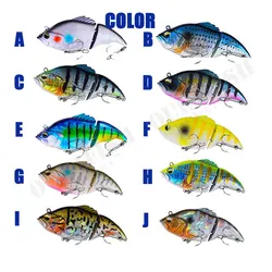 Swimbait Wobbler 75mm 13g hundimiento lento para carpa