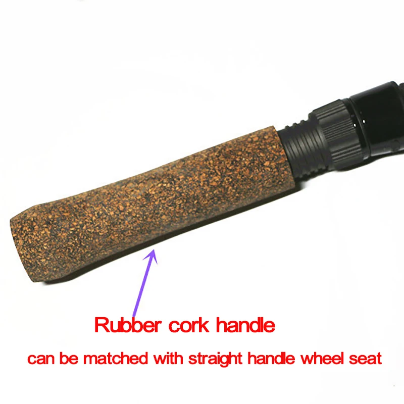 MNFT 1 Uds caña de pescar mango de corcho cañas de pescar mango de repuesto para mochila longitud 100mm/diámetro interior 15mm - imagen 3