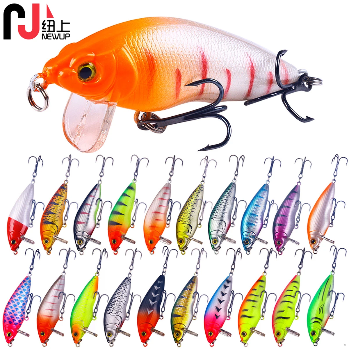 Señuelos de Pesca flotantes Minnow 7cm-8. 4g-6 # señuelo de trucha Jerkbait japonés Isca Artificial cebo duro Wobbler en pesca de Lucio - imagen 3
