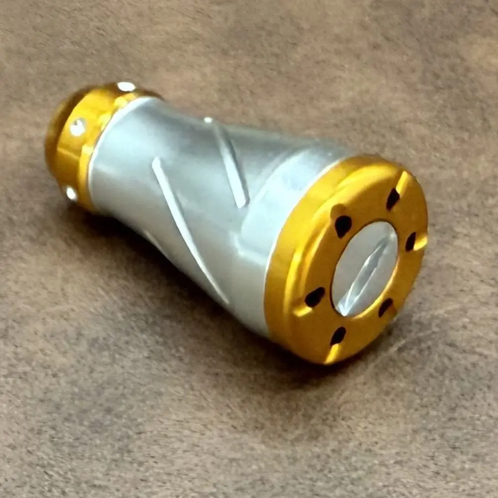 Perilla de mango de carrete de 18mm, mango de carrete de Baitcasting ligero de repuesto, aleación de aluminio, resistente a la corrosión, equipo de pesca - imagen 3