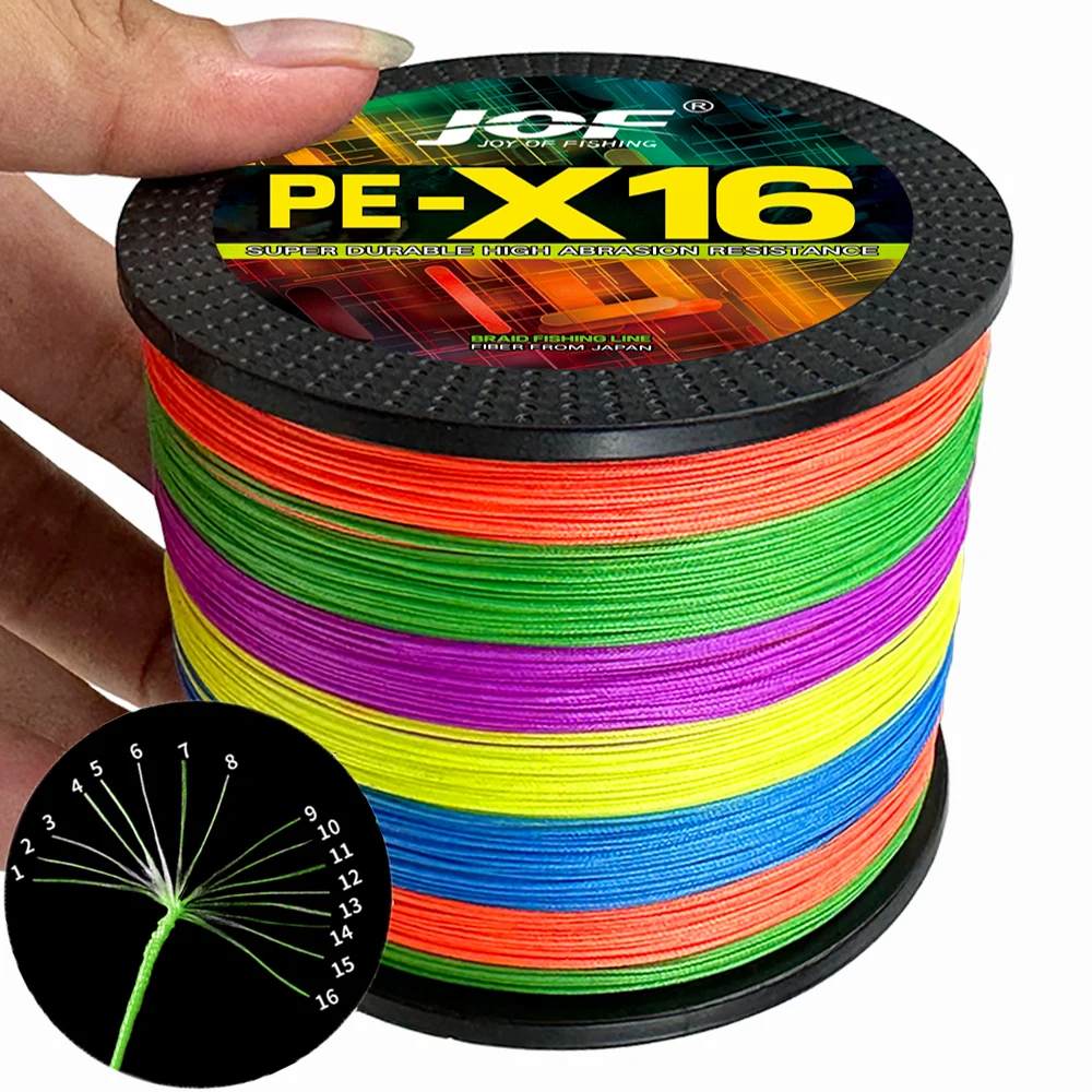 Sedal trenzado de 500M y 12/16 hebras para pesca de carpa, hilo multifilamento suave y fuerte, 25, 30, 50, 65, 90, 125, 140, 160, 200LB - imagen 3