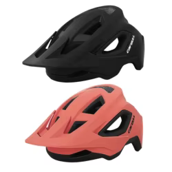 Casco de bicicleta de montaña medio casco para ciclismo de carretera con visera Compatible gafas MX acolchado de fibra fría