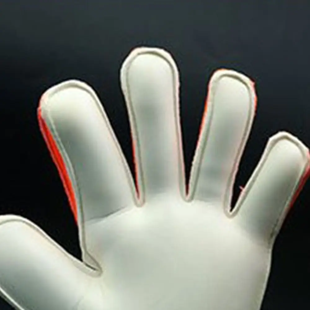 Guantes de portero de fútbol antideslizantes, resistentes al desgaste, impermeables, guantes de portero de fútbol, coloridos guantes de fútbol de látex transpirables