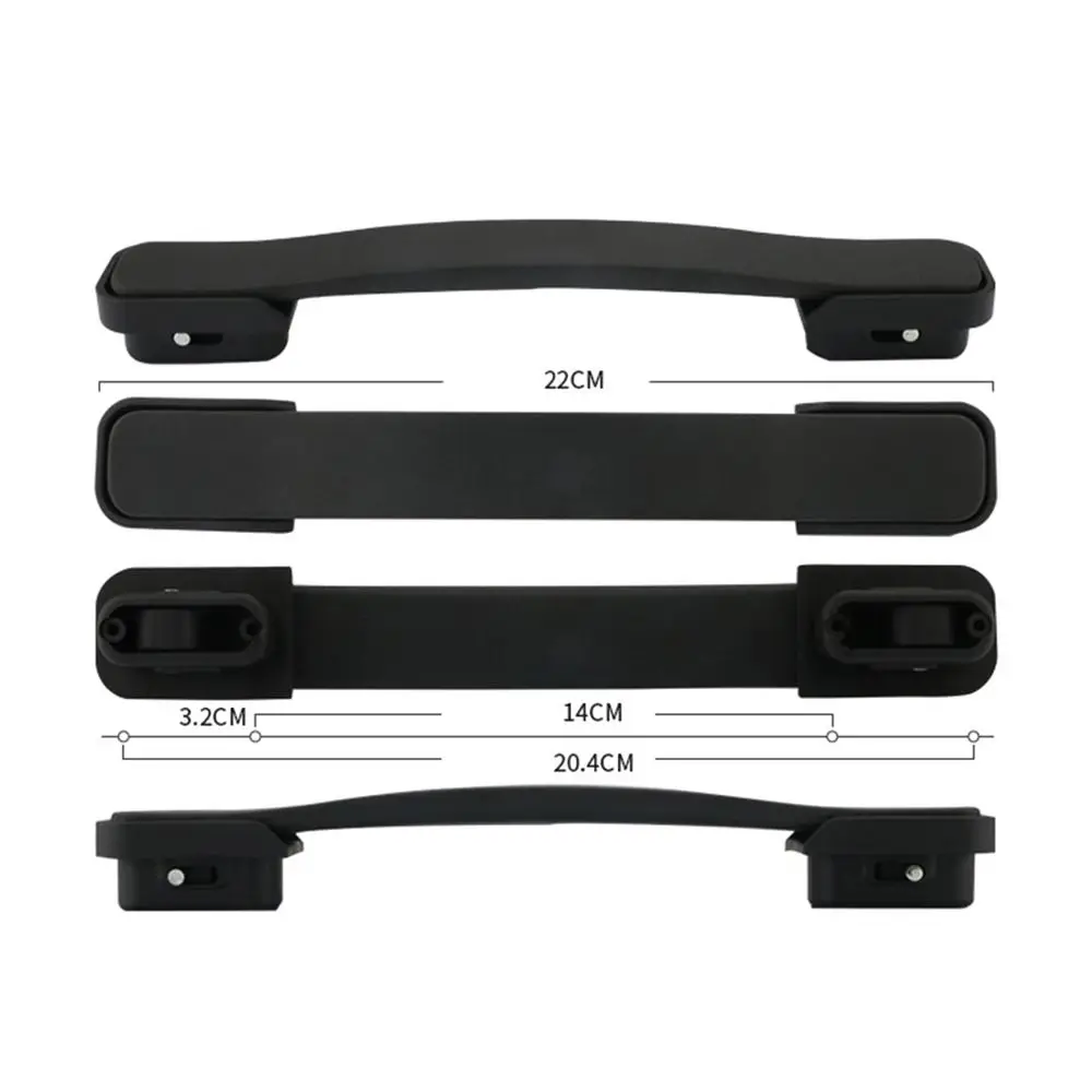 Reemplazo portátil, duradero, asa para bolsa de equipaje, manija para maleta, manija - imagen 5