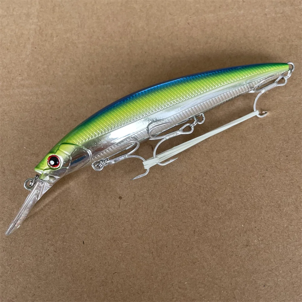 Noeby-señuelo de pesca de pececillo pesado, cebo duro Artificial, aparejo de lubina, 3 piezas, 110mm, 36g - imagen 2