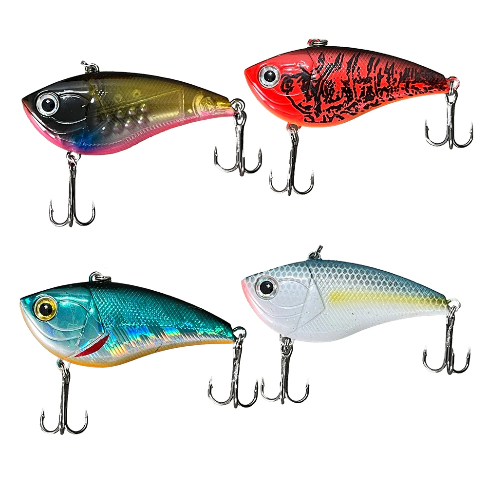 Nuevo VIB señuelo de pesca 4,8 cm 6,8 cm vibración Artificial Wobbler cebo duro de hielo Crankbait de plástico para lubina, lucio, perca, aparejos de mar - imagen 3