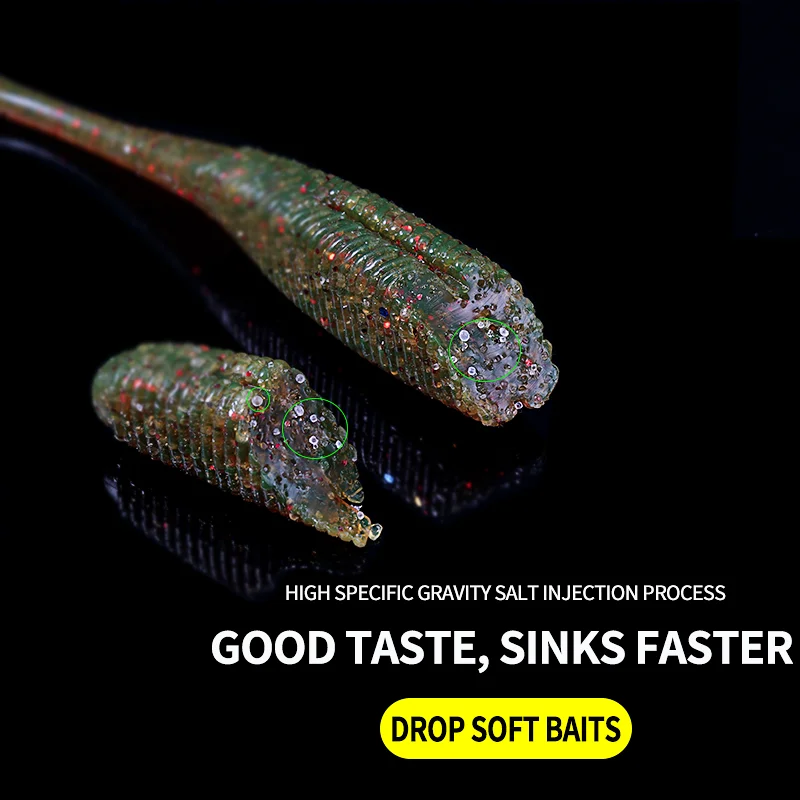 Señuelos de pesca SUNMILE, cebos blandos de 7,5/9,5/11,5 cm, señuelo suave Iscas, cebos artificiales, Leurre Louple para cebos de pesca de Lucio - imagen 3