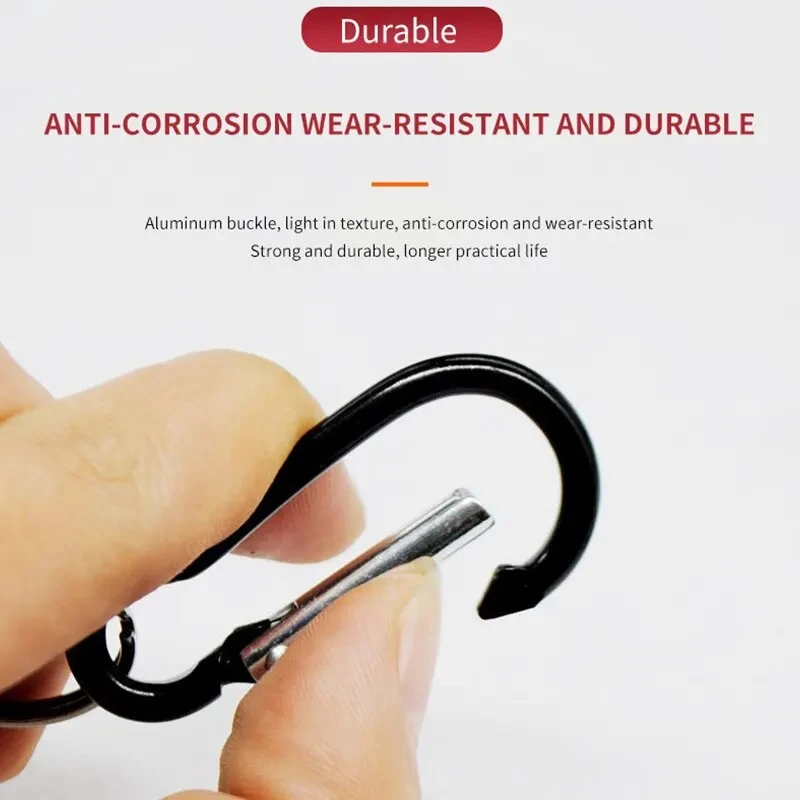 Hebilla colgante de pesca, hebilla magnética de 2 piezas, cuerda perdida inalámbrica, Metal fuerte, fuerza magnética, Montañismo - imagen 3