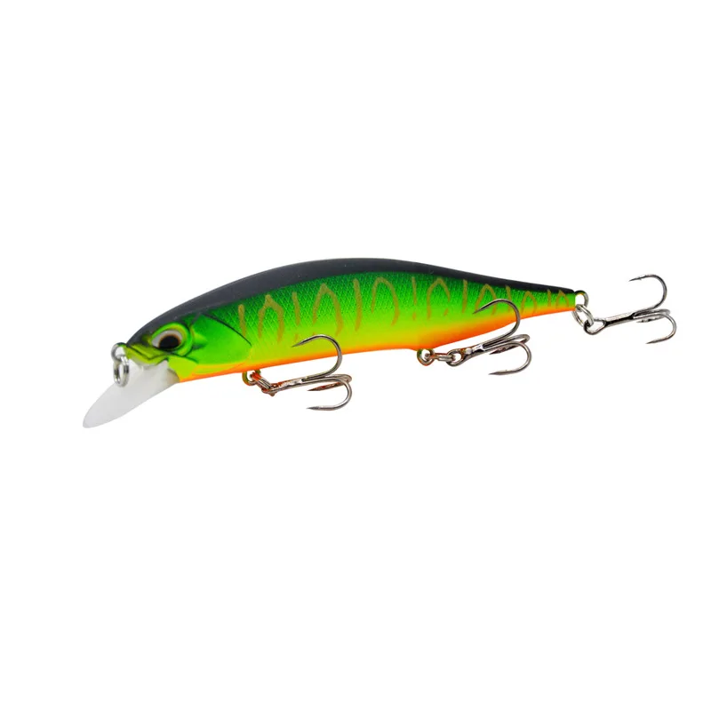 Señuelo de pececillo de pesca, cebo duro de 12cm, 15g, simulación de buceo, 1,5-2m, señuelos artificiales, anzuelos triples, 1 pieza en oferta - imagen 5