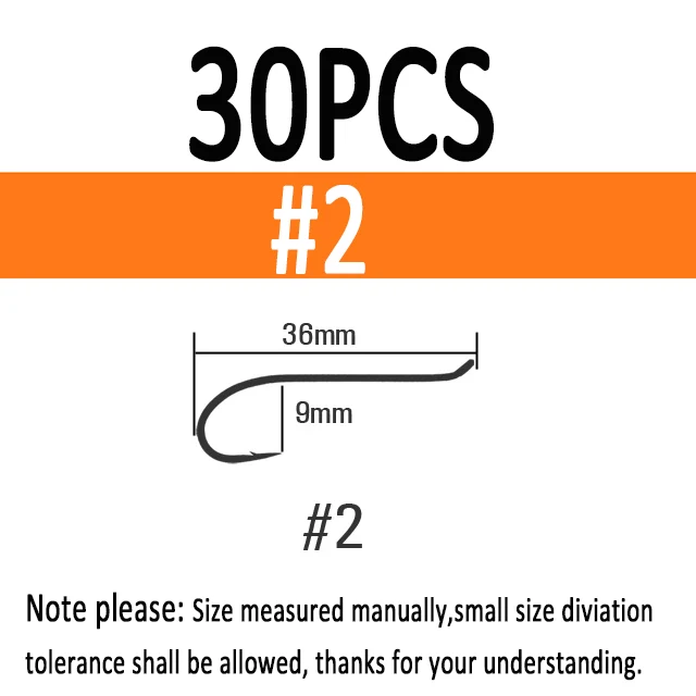 30PCS Size 2