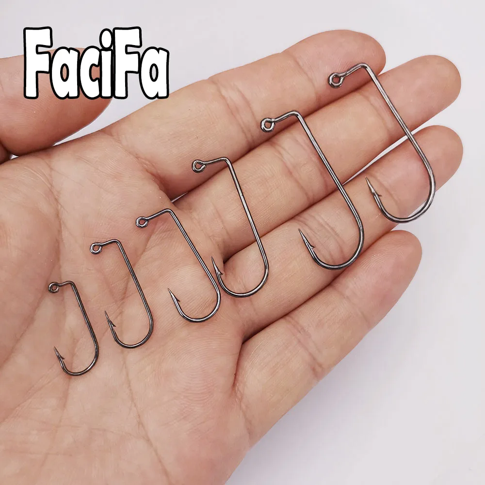 500 Uds. Plantilla de 90 grados para atar moscas, alambre fuerte, anzuelo de agua dulce y salada, plantilla de pesca Aberdeen, tamaño 6 4 2 1 1/0 a 4/0 # - imagen 3