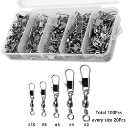 Conector giratorio de presión para anzuelo – Accesorio carpa