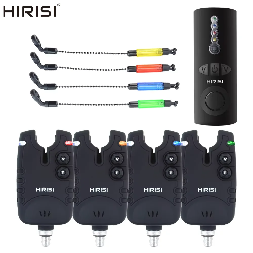 Kit Alarmas Inalámbricas SQ-4 – 4 Indicadores de Mordida para Carpa - imagen 2