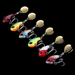Señuelo VIB metal hundimiento cuchara giratoria para pesca deportiva