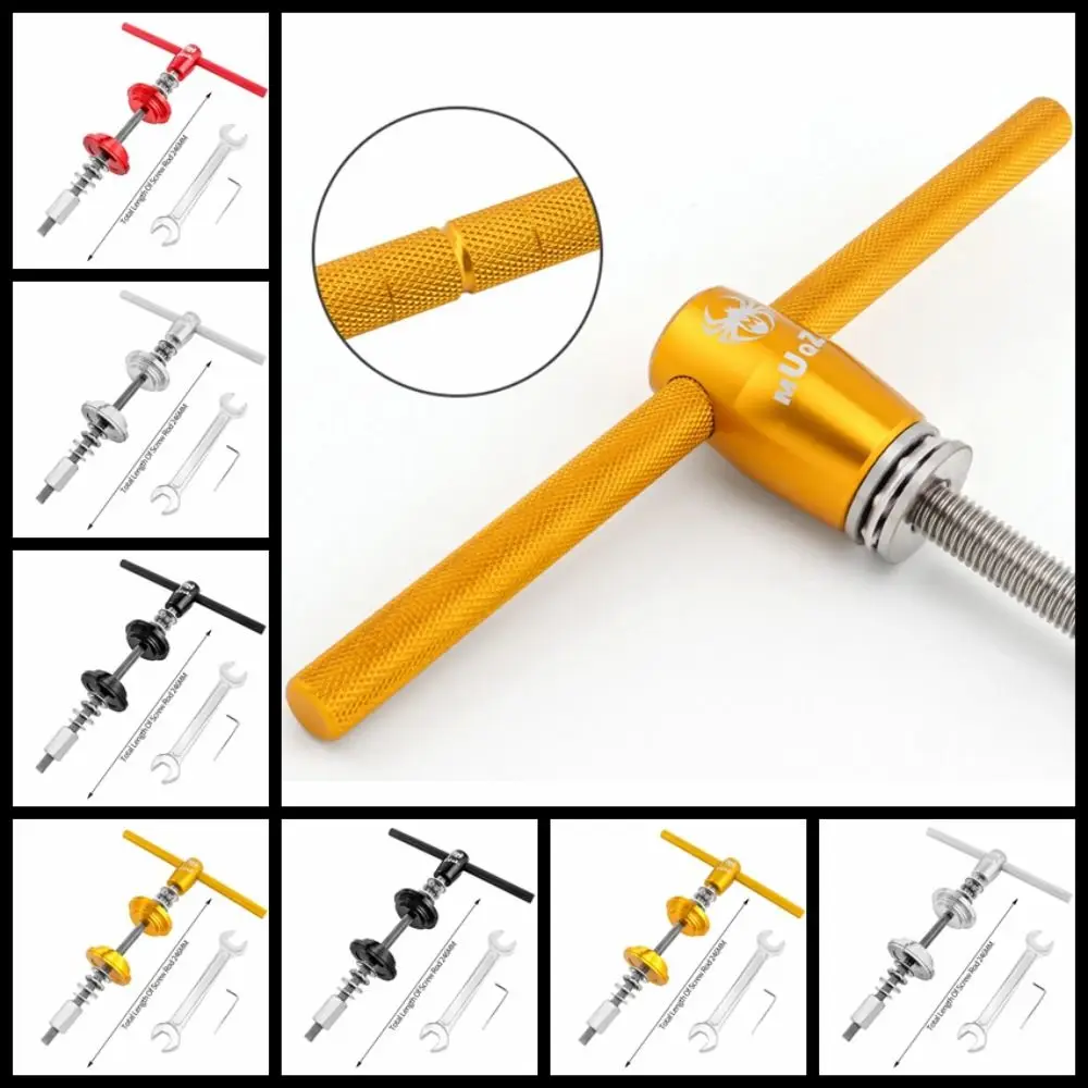 Herramientas de extracción de auriculares para bicicleta, juego de cuencos adecuados para extracción de altura de 140mm, aleación de aluminio - imagen 3