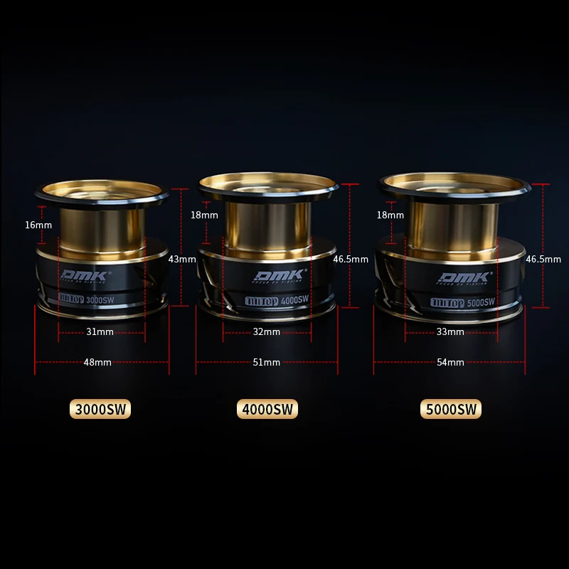 PURELURE NUTOP-carrete giratorio para Jigging, agua salada, paso lento, 4000, 5000, 16KG, arrastre máximo de carbono, carpa, lubina, Lucio - imagen 5